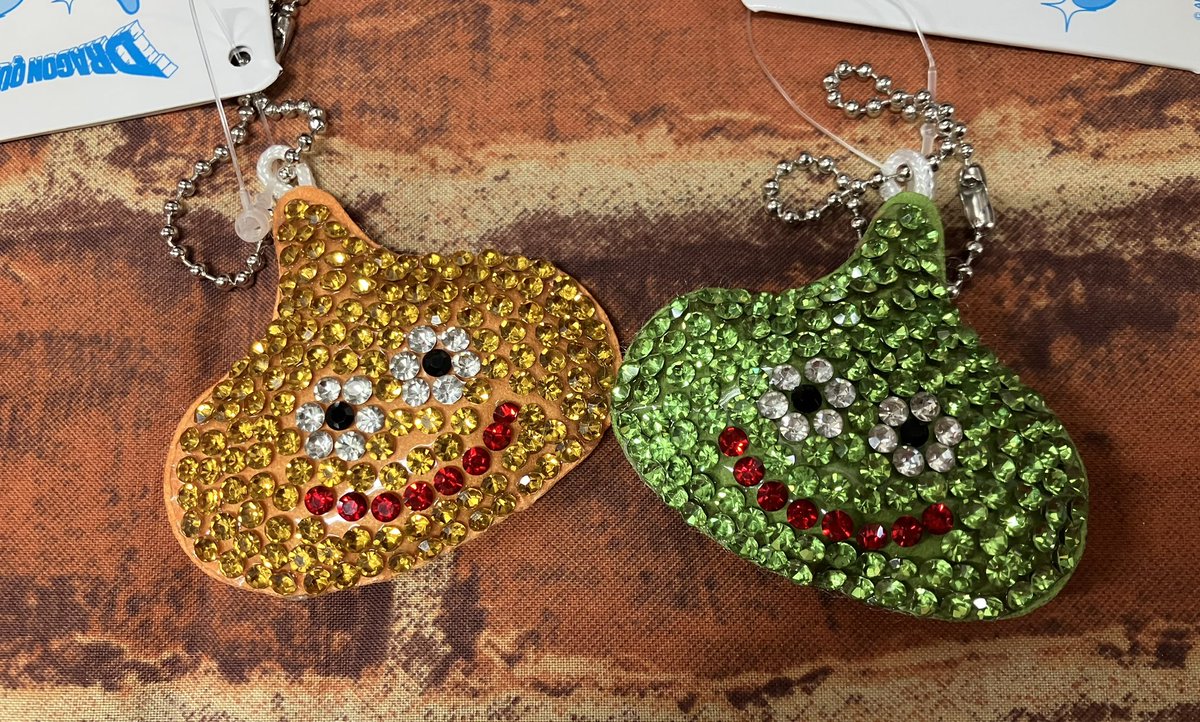 【美品・非売品】ドラゴンクエスト ラインストーン マスコット 2種セット♬ プライズ】新景品🌟 ドラゴンクエスト AM キラキラ ラインストーンぷち