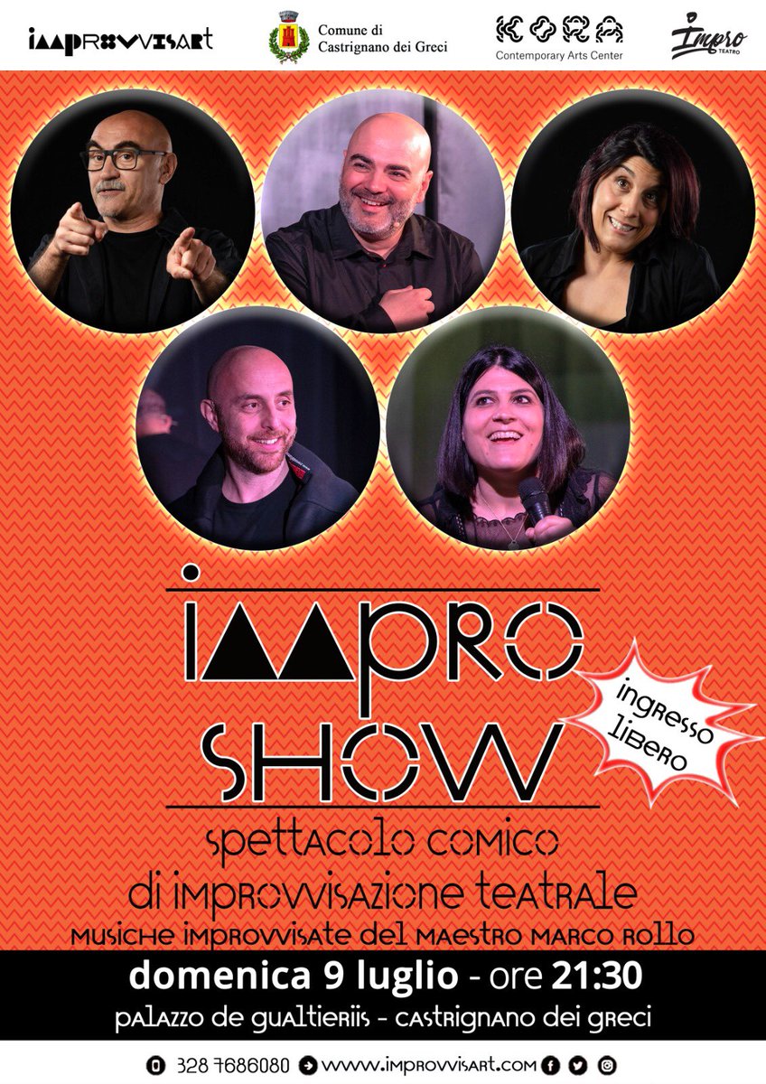 Domenica sera al Castello di Castrignano de Greci! Free entry