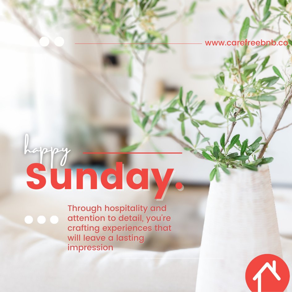 We're here to support you in your pursuit of crafting exceptional stays that leave a lasting impression. Let's elevate your hosting game together! 🌟🏡 

#CraftingExperiences #HostWithCarefreeBNB #PropertyManagement #PropertyManagementTips #PropertyManagement101 #ShortTermRental