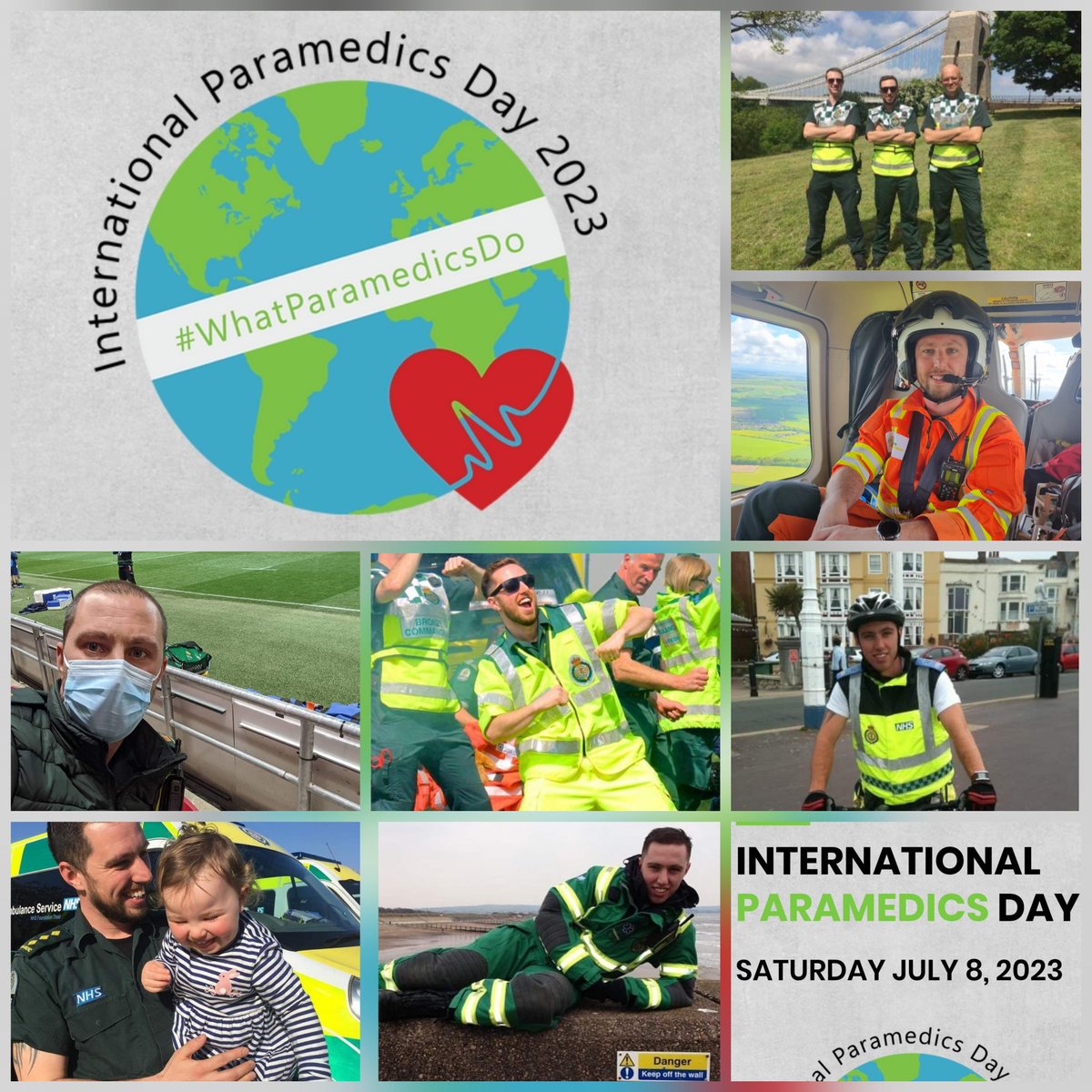 Happy International Paramedics day! Best job ever! #IPD2023