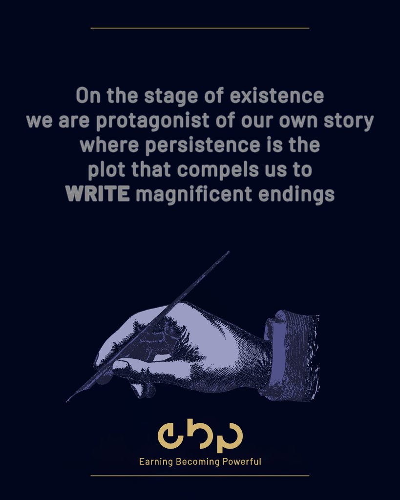 EBPinc's tweet image. You´re the protagonist
#protagonistofmylife #writeyourownstory #persistenceispower #motvationalquotes #ebp #ebpinc