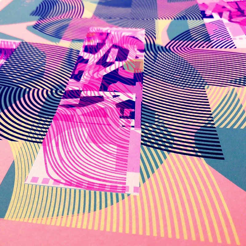 Deep In It

Last one off to a welcoming new home 

Screenprint on @gfsmithpapers Candy Pink Colorplan.  I love these colours, I could eat them as a tasty snack every day.

.
#screenprint #printmaking #abstractart #geometricart #geometricprint #abstractprint #coloir #pink #design