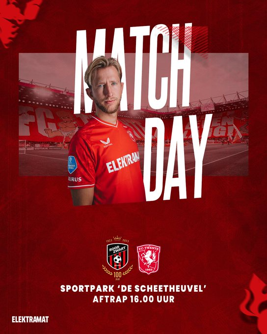 fctwente_tr's tweet photo. MAÇ GÜNÜ
🆚 v.v. Rood Zwart
⏱️ 17.00
🏆 Hazırlık maçı

#rootwe #preseason https://t.co/y8mo3TfHXA