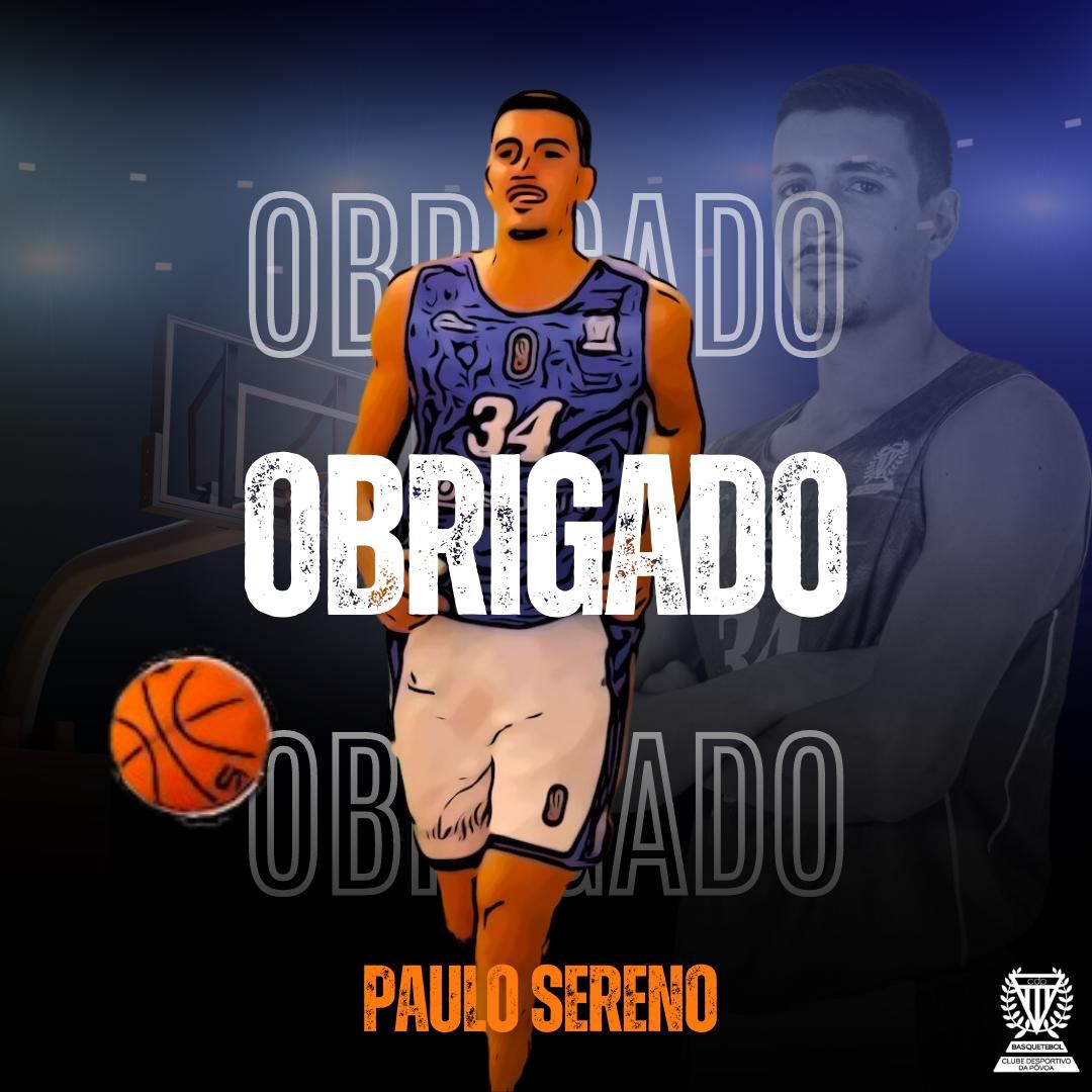 💙 𝙊𝙗𝙧𝙞𝙜𝙖𝙙𝙤 𝙋𝙖𝙪𝙡𝙤 𝙎𝙚𝙧𝙚𝙣𝙤!

ℹ️ O Clube Desportivo da Póvoa reconhece e agradece o contributo enquanto atleta, durante os anos em que representou o nosso clube. 

💙 Ao Sereno, desejamos o maior sucesso!

#depoveirosparapoveiros 
#somosdesportivo