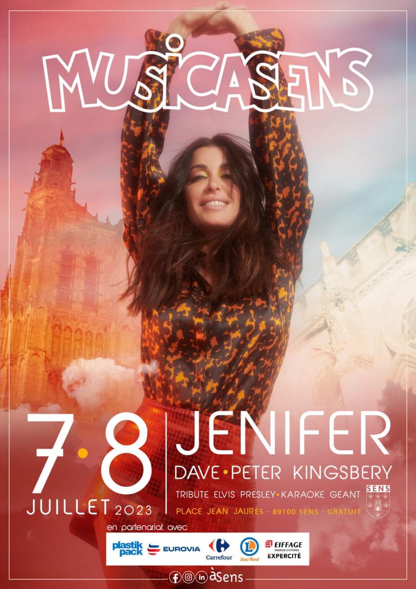 La tournée de <a href="/JeniferOfficiel/">Jenifer</a> reprend ce soir à Sens ! 🎷

Qui sera là ?! 

#N9TOUR