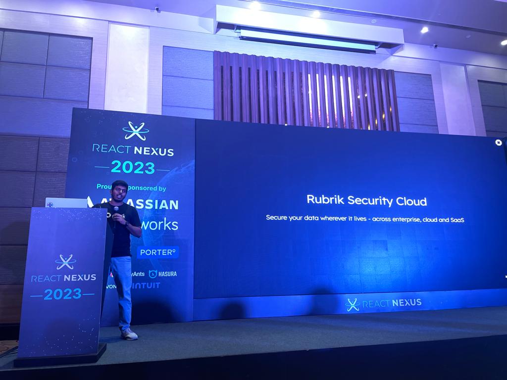 ReactNexus's tweet image. Don't miss @TweetWithSan's talk on React app bundling based on HTTP version. ⚡️🌐 Optimize performance by serving different bundles dynamically. Tune in: youtube.com/watch?v=dnHFsv… 🎥 #ReactDevelopment #AppBundling #TechTalks