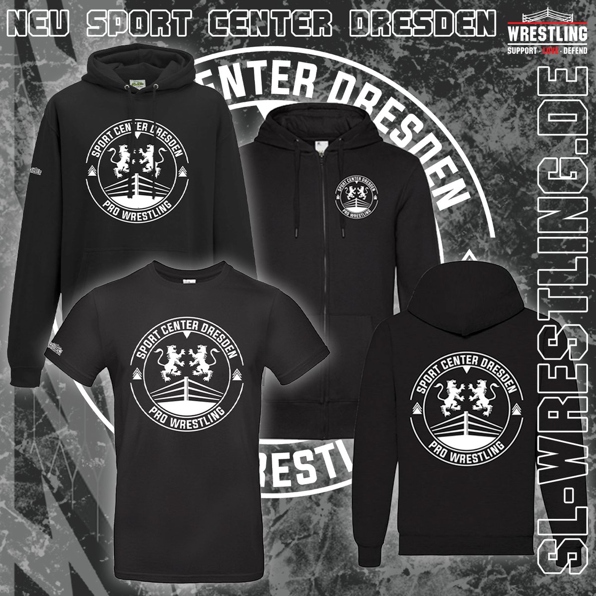 slwrestlingGER's tweet photo. Ab sofort bei uns Erhältlich, das Merch vom Sport Center Dresden.
https://t.co/epZNqjiADc
#axel #axeman #tischer #wrestling #catch #pro #indy #school #ringkampf #wwe #nxt #wxw https://t.co/H6rc2Et6Vr