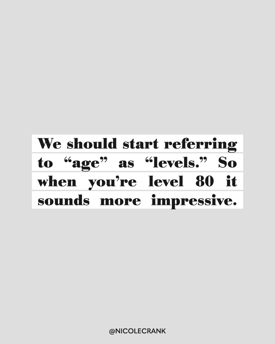 NicoleCrank's tweet photo. 🤣 Who doesn't want to LEVEL UP?!? 🤣
#fun #funny #saturdayfun #laugh #nicolecrankshow #higod #iwillthrive https://t.co/wsSeILpMzQ