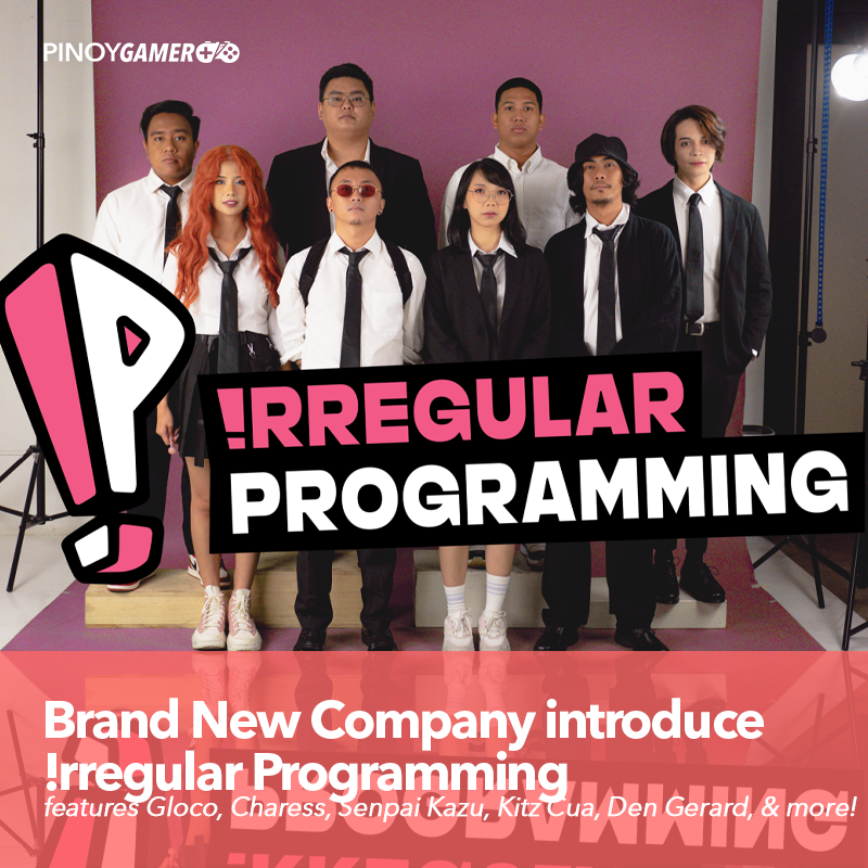 pinoygamerph's tweet photo. Brand New Company introduce !rregular Programming #BrandNewCompany #BNC #Gloco #KitzCua #SenpaiKazu #Charess #DenGerard #IrregularProgramming #IP #PinoyGamer https://t.co/oFBLiXyXXF