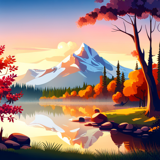 Anurag_Creates's tweet image. MIDJOURNEY is GREAT
BUT...
There are other alternatives if you don’t want to use it
They produce beautiful results even with simple prompts:
Prompt used: Stylized image of a forest, near a serene lake and mountains in the background at sunrise
1. Stable Diffusion
