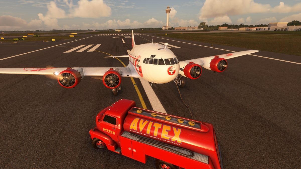 AvionChibi's tweet photo. 🇺🇸#MSFSchallenge- 10 #msfs2020 #B307
投了です🥳赤色の週にも使えるな、と☺️ #KPHL https://t.co/PxDxQeY7uc
