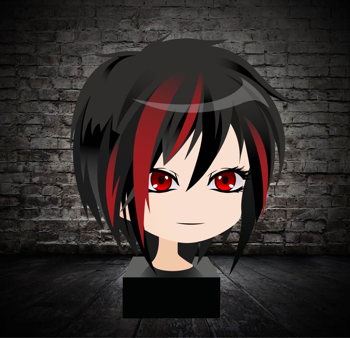 WORM_LAND_'s tweet photo. GM GM
this 2D work made with illustrator 
vampire anime statue now on objkt

https://t.co/dkx6X7wyxY https://t.co/1TcG39d2aG