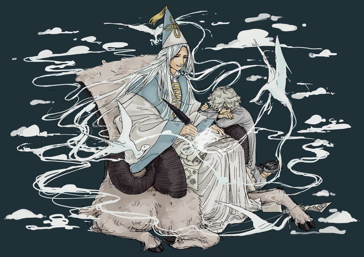 t3psip's tweet photo. My gift for @hyriaven #whaexchange2023 I hope you like it!
#Δ帽子 #witchhatatelier 🦆 https://t.co/ccARDnPo0i