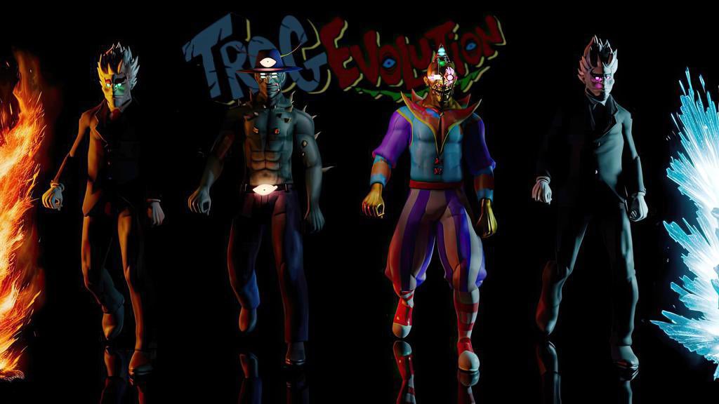 trogevolution's tweet image. Get ready for the epic Season 1 #P2E Game. Coming Soon #AT #TrogEvolution