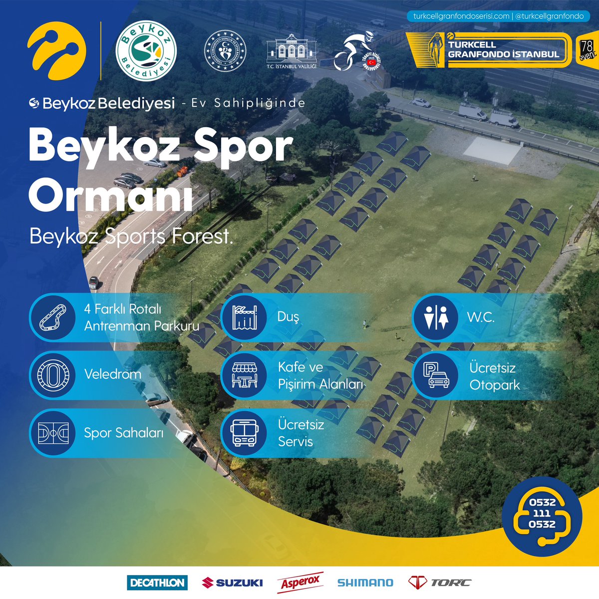 Bu yılda <a href="/Beykoz_Bld/">Beykoz Belediyesi</a> ev sahipliğinde ve  @DecathlonTurkey işbirliği ile Beykoz Spor Ormanında harika bir içeriğe imza atıyoruz.🤗

📍Çadırı olanlara ücretsiz alan tahsisi
📍Çadırı olmayana kamp alanından teslim almak üzere Decathlon’dan indirimli çadır imkanı.