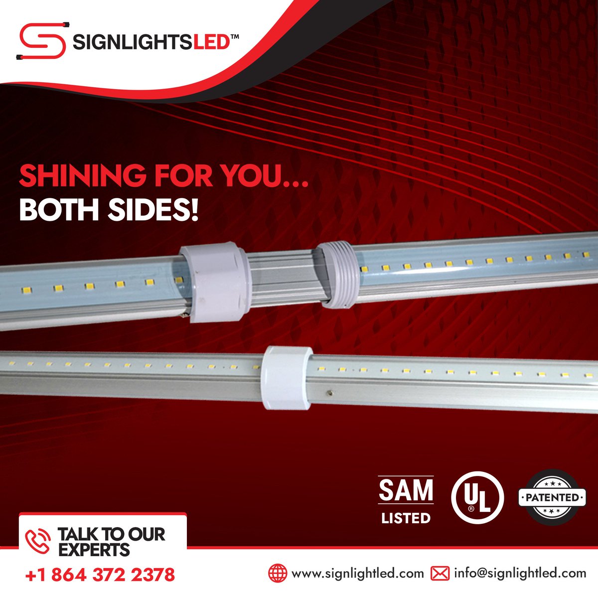 signlightled's tweet image. Double-Sided LED #SignLights from #SIGNLIGHTSLED Shine on BOTH SIDES and Both for U…
This “Double-Sided Illumination “ of our Sign Lights, gives you much Broader and Wider Coverage… 

GO FOR IT… GIVE YOUR BRAND, A WIDER COVERAGE!
Call us on 📞 864-372-2378
.
#ledsignlights