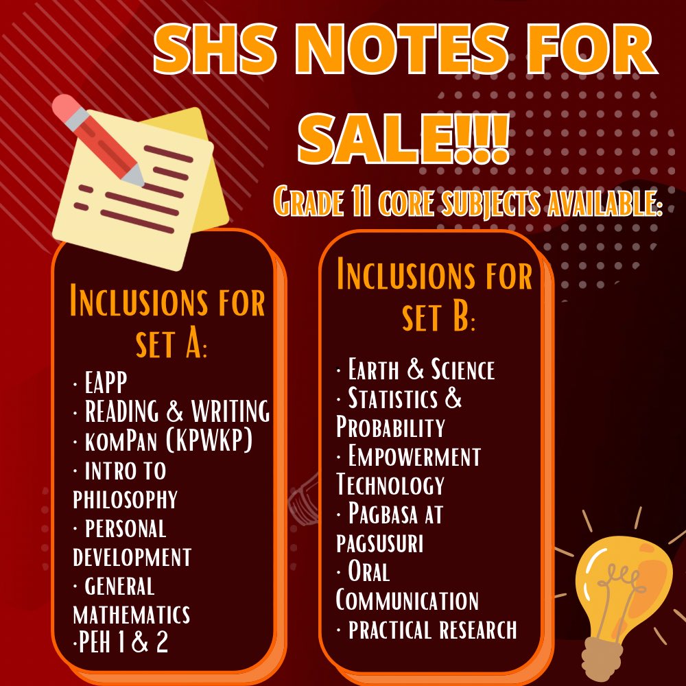 illustrados🎀 || SHS NOTES AVAILABLE on Twitter: 