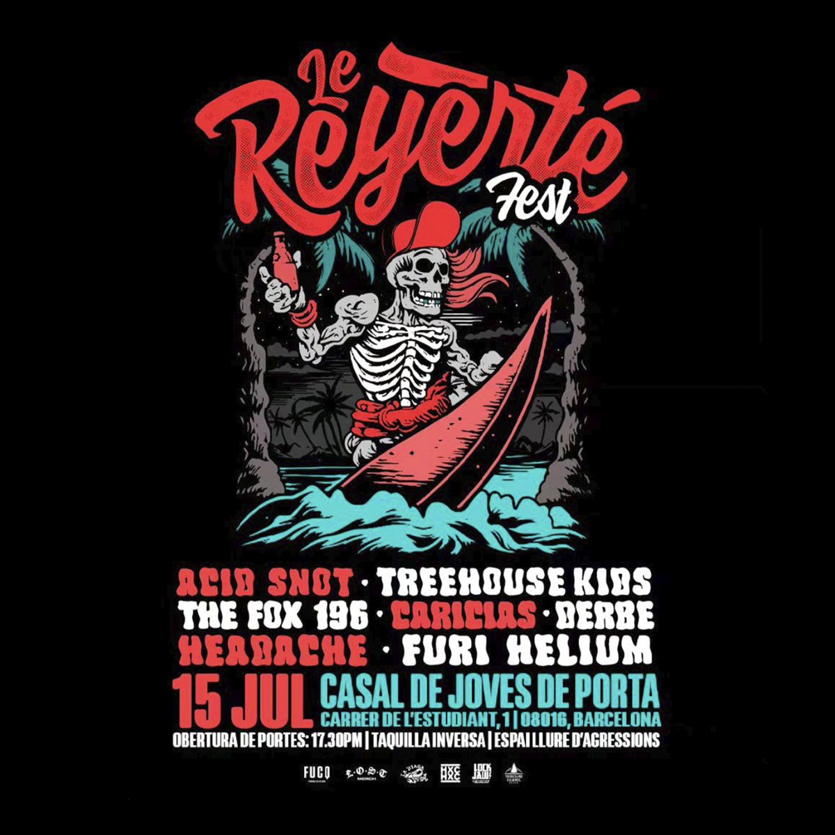 Queda exactamente una semana para que esto ocurra. Compartiendo cartel con gente chula ✨💖 En el Casal de Joves de Porta! Don't miss it, en todo el verano no nos veremos las caras después de esto! 🏄✨