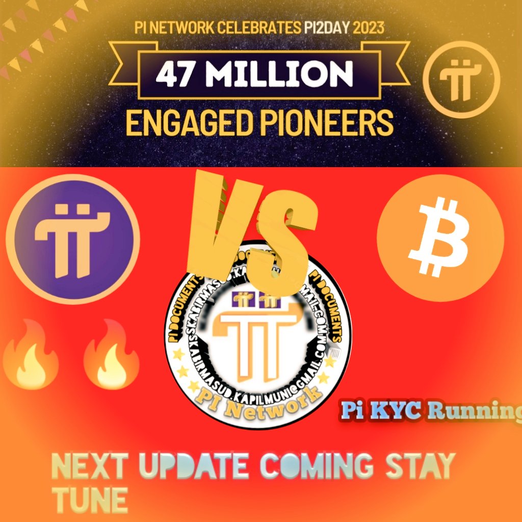 Pi network challenge pi2day ended. Big News coming soon, stay tune.
#Crypto#Web3#Giveaway#pi #Pi #PiNetwork #Pioneers #Picoins #Picommunity #Pi2Day #PiArt #Pifestival #PiHackathon #Pimining #picoreteam
#Pi2Day2023 #Binance     #Bitcoin    #PiNetwork  #Crypto  #CryptoNews