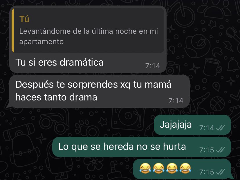 lahijadeJD's tweet photo. El drama va en mis venas 😂 https://t.co/PheqY2OKiU