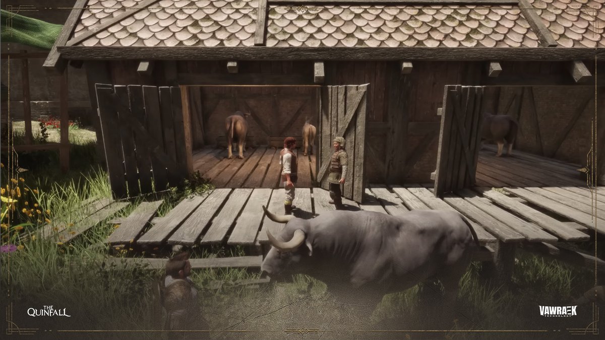 While walking around cities and towns, you may come across stables where various animals are traded.

Which animal will you prefer as a mount?

#Quinfall #VawraekTechnology #MMORPG
