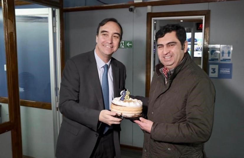 WilliamLevet's tweet photo. Un gran agradecimiento por las muestras se cariño y los saludos por nuestro aniversario N° 26🎂📺en especial al Gobernador Regional @JorgeFlies, a quien nos une el inmenso amor por la región de Magallanes, la región más grande y hermosa de Chile @ITVPatagoniaHD @gore_magallanes https://t.co/8RVsJDh7eq