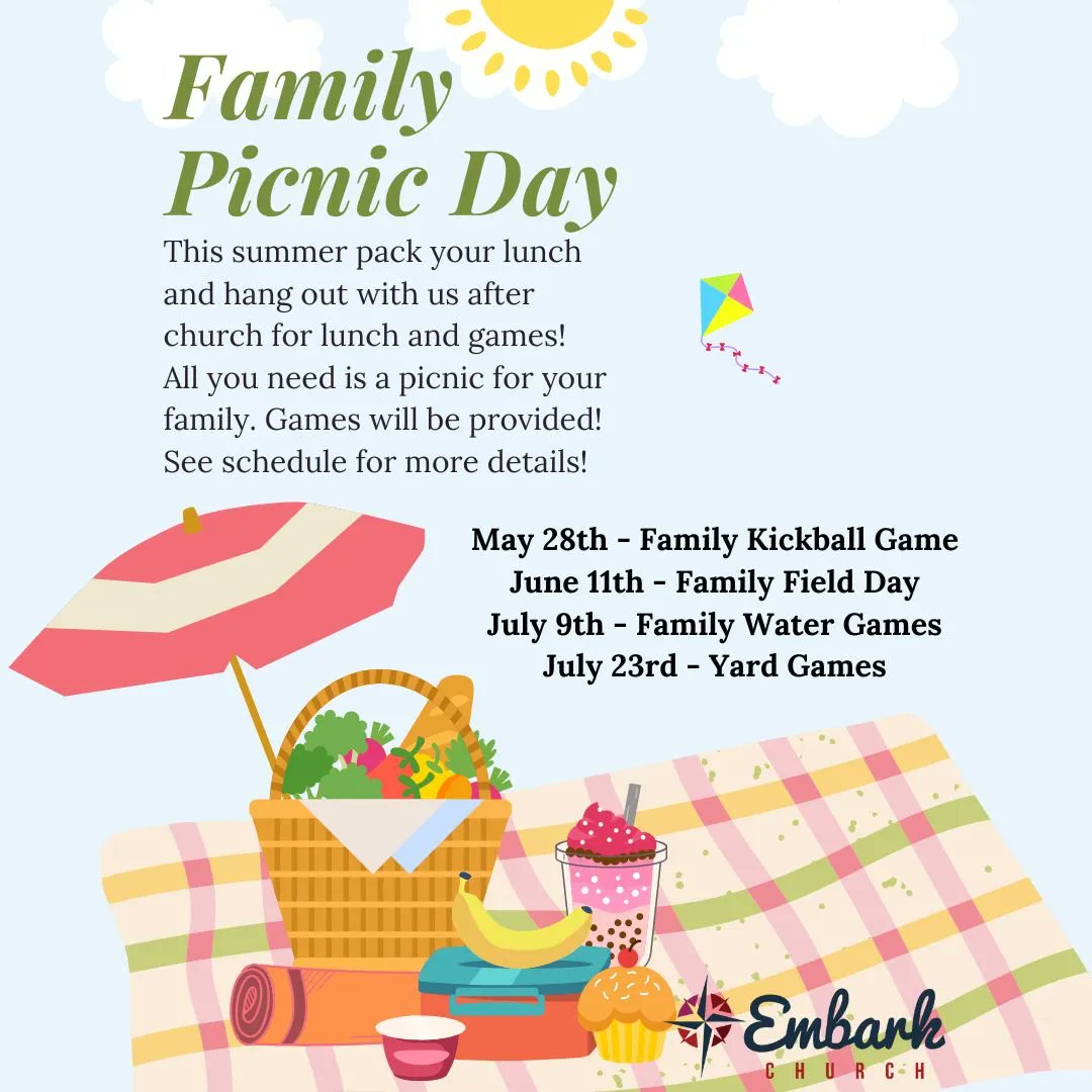 EmbarkChurch's tweet image. Join us for water games after church this Sunday!