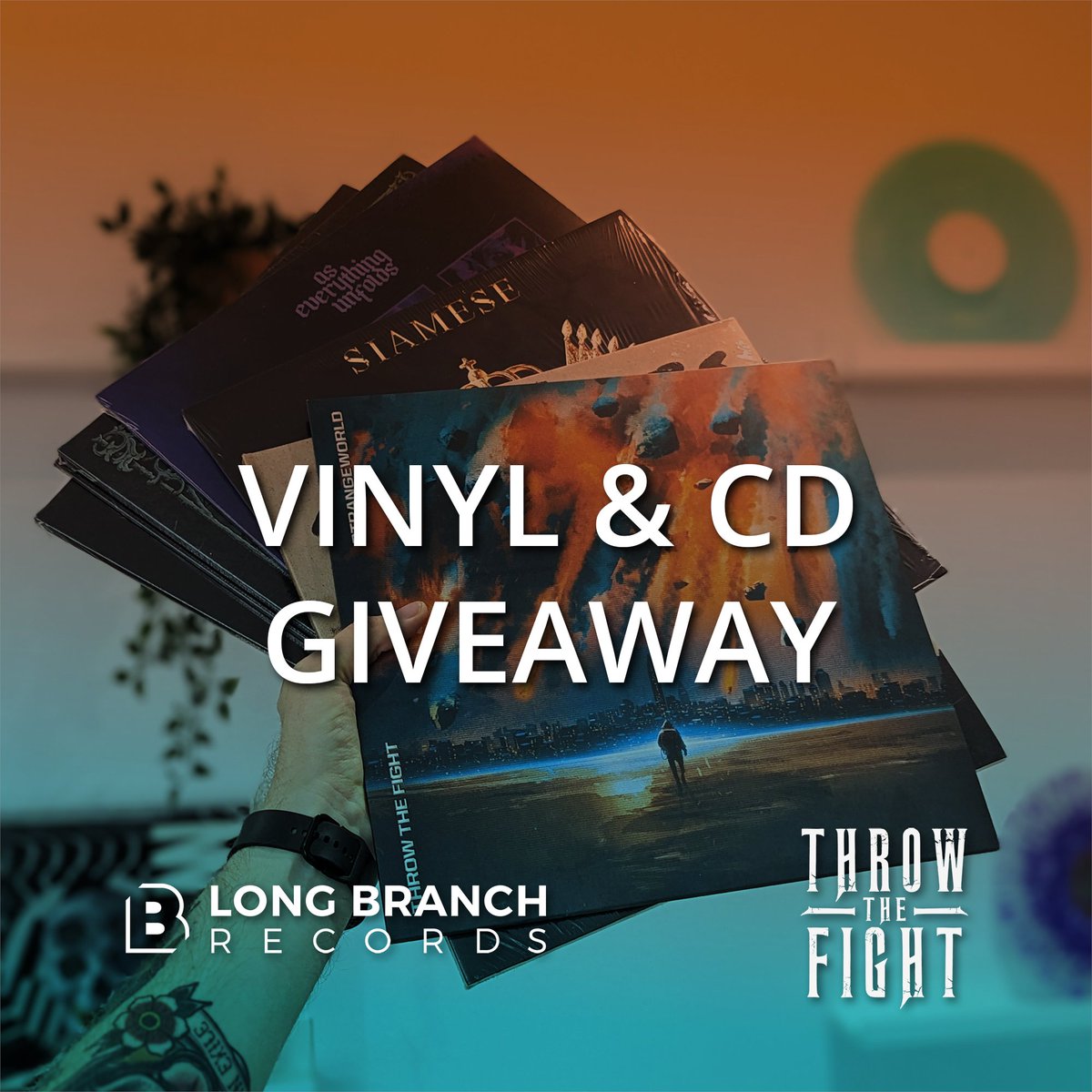 You have two days left two win an amazing package of 25 CDs and 10 #vinyl titles from the Long Branch Records catalog worth a total value of $716 - including @throwthefightMN new album "Strangeworld".

gleam.io/PXLUH/long-bra…