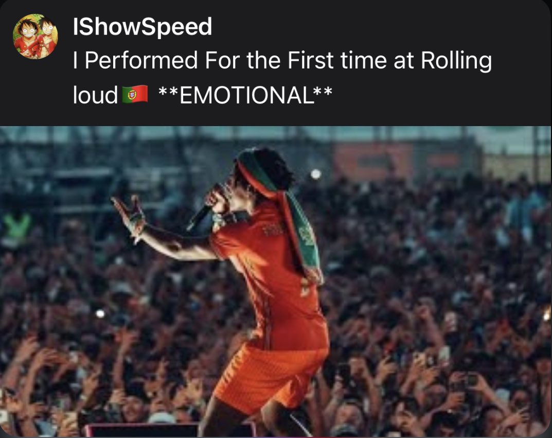 IShowSpeed in tears after reaching massive  milestone in