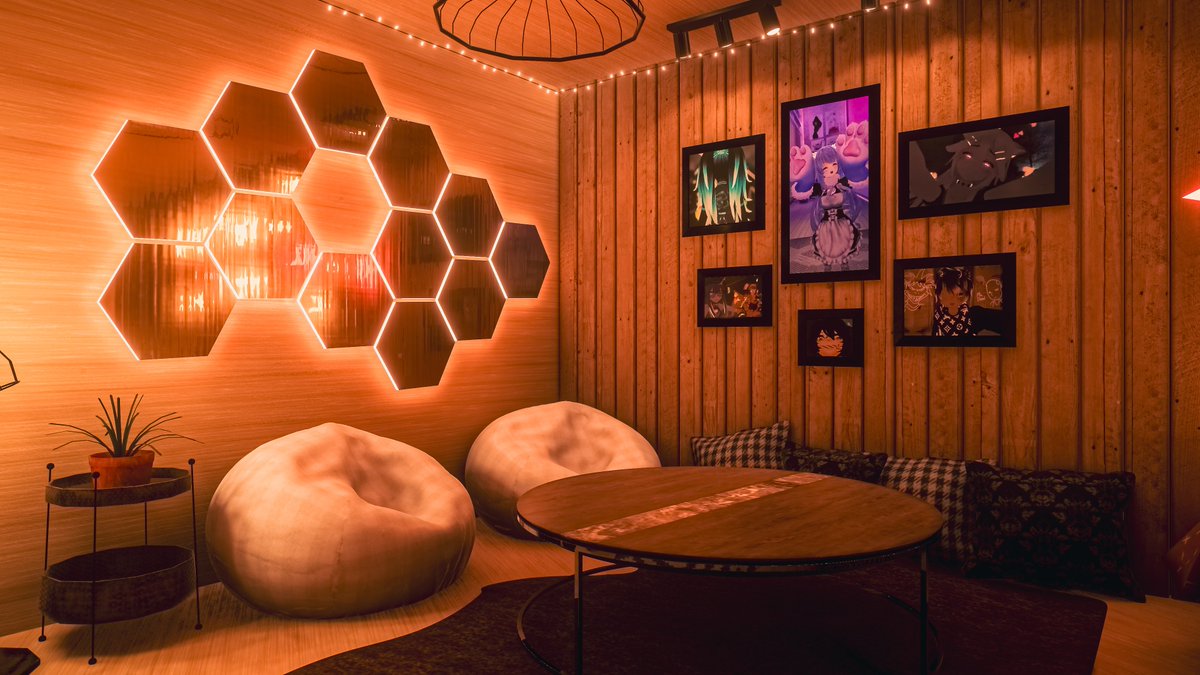 Neomance's tweet photo. Lay Down And Enjoy The Warm Atmosphere Of This Cozy Home
寝転がって、この居心地の良い家の暖かい雰囲気を楽しむ

World : Gallop's place
Author : FruityGallop

World URL :
https://t.co/gBesT6v3t5

#VRChat #VRC #VRChat_world紹介
#VirtualPhotography #Neo写真 https://t.co/1OPvsxkUv4