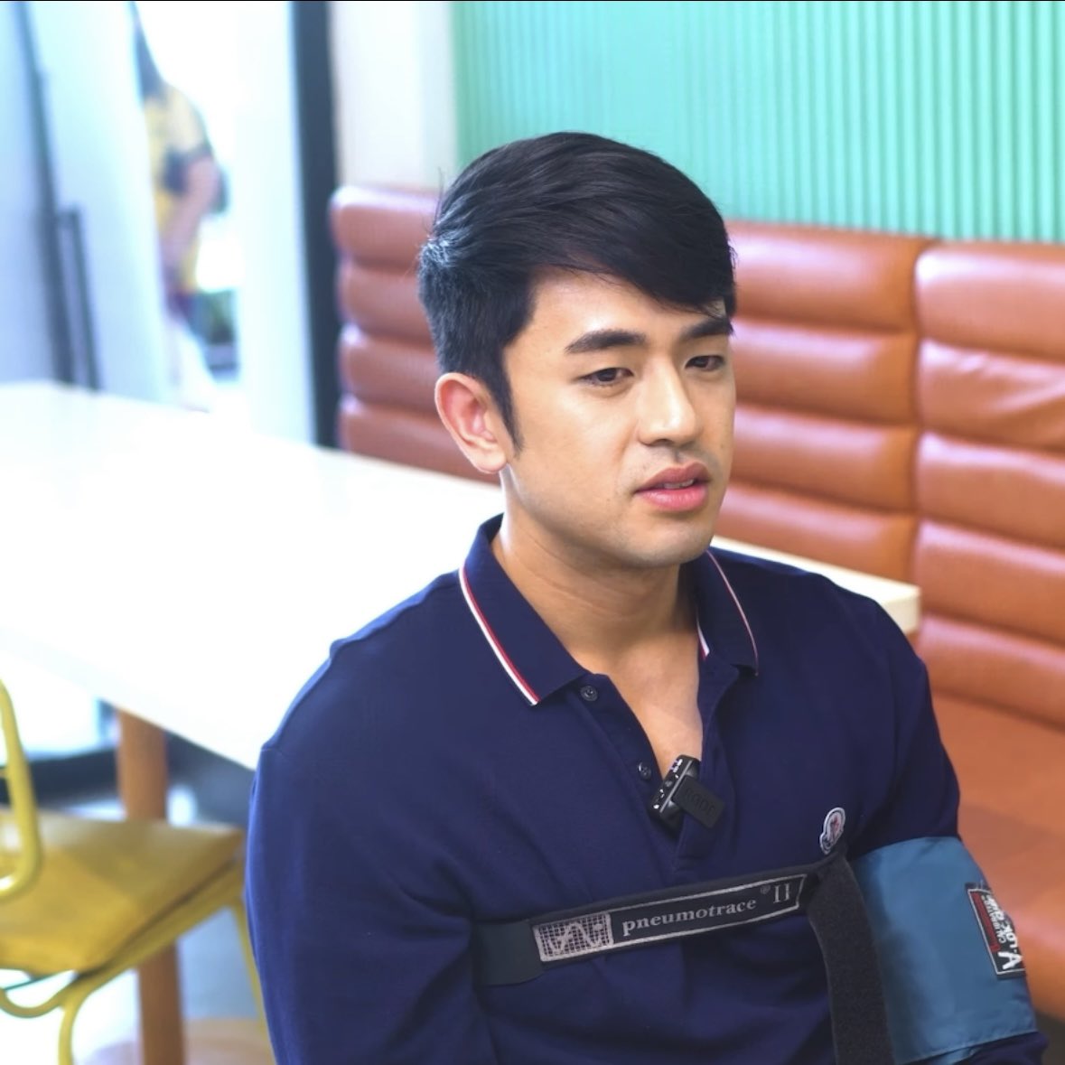 TJian02's tweet photo. The different stages of @davidlicauco sa tanong na "Nag cross ba sa mind mo na what if naging kayo ni Barbie?" 🙈😂

1 - Kabado sa isasagot
2 - Kabado mabuking sa isinagot
3 - Nabuking
4 - Acceptance stage 

#DavidLicauco | @davidlicauco https://t.co/Z1EIhnlKsS