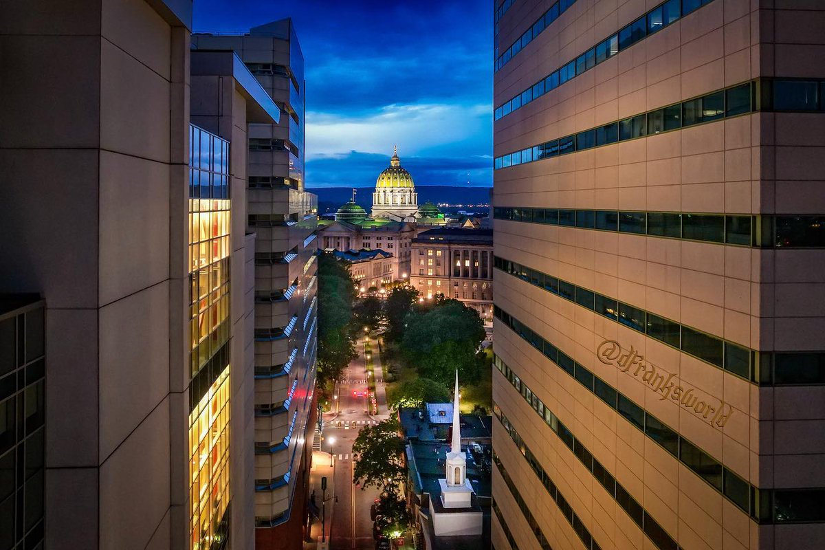 The Pennsylvania State Capitol Complex is stunning inside and out. Free tours daily. 

📸: Via IG creator dfranksworld

 #harrisburg #harrisburgpa #lovehbg #aerial #aerialphotography #sky #statecapitol #pennsylvania