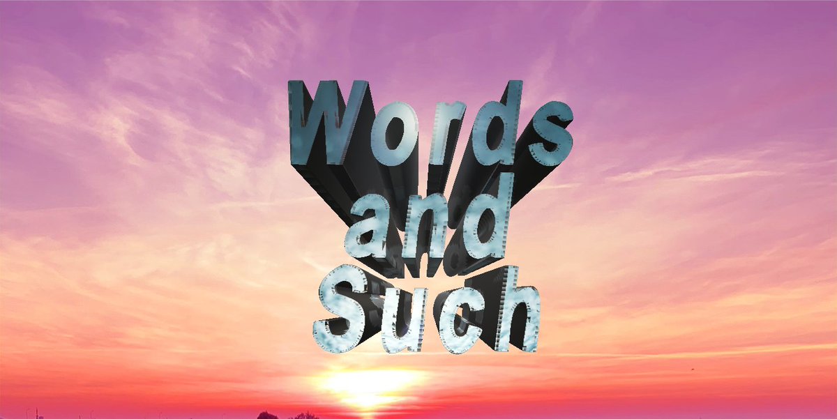 Words And Such tweet media