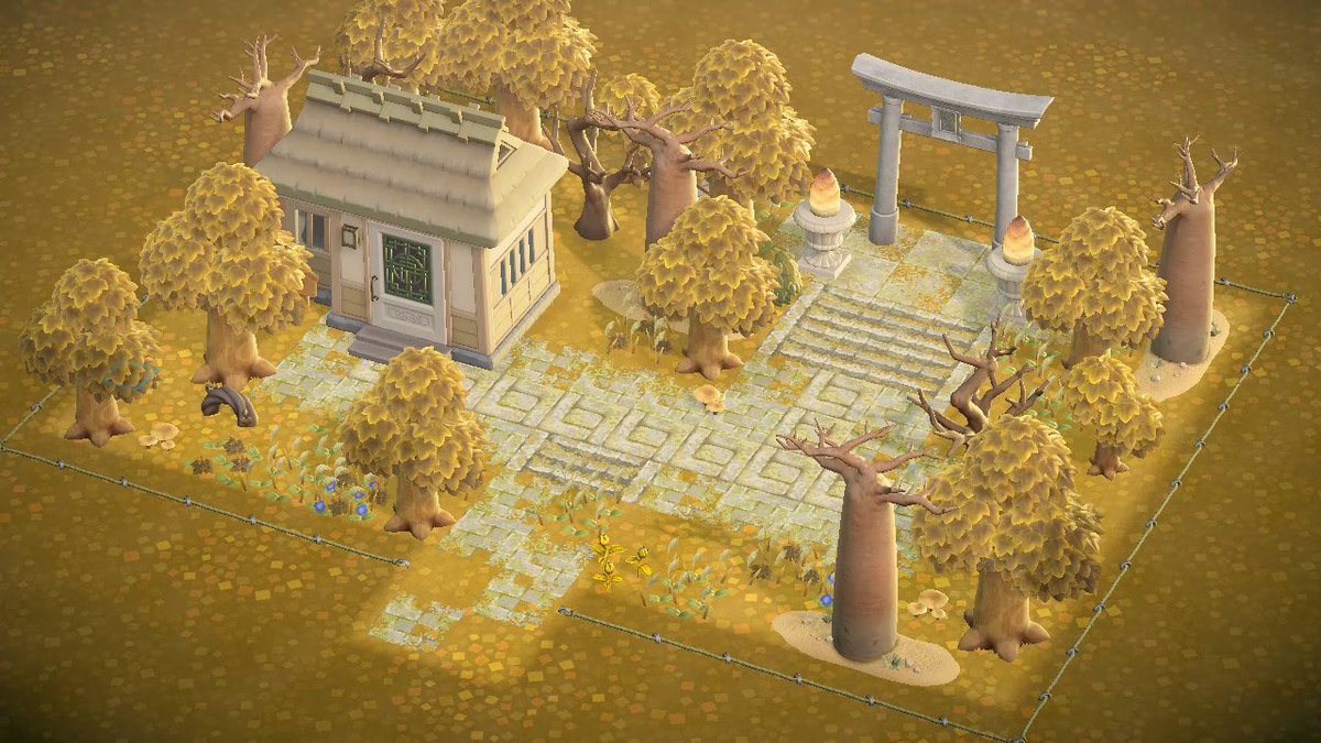 tmsn_01's tweet photo. ティアキンの空島のマイデザを描きました🌾🏛️

秋限定ですが良ければお使いください🙌

#あつ森 #マイデザイン #ACNHDesigns #TearsOfTheKingdom https://t.co/axlMznBNlt