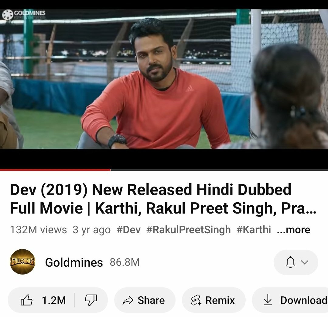 KarthiSist74797's tweet image. #DevMovie Hindi dubbed crossed 132M views with 1.2M likes.
@Karthi_Offl @Rakulpreet 
#Karthi #RakulPreetSingh #JapanTheMovie #Karthi26 #RakulPreet
@Karthi_AIFC