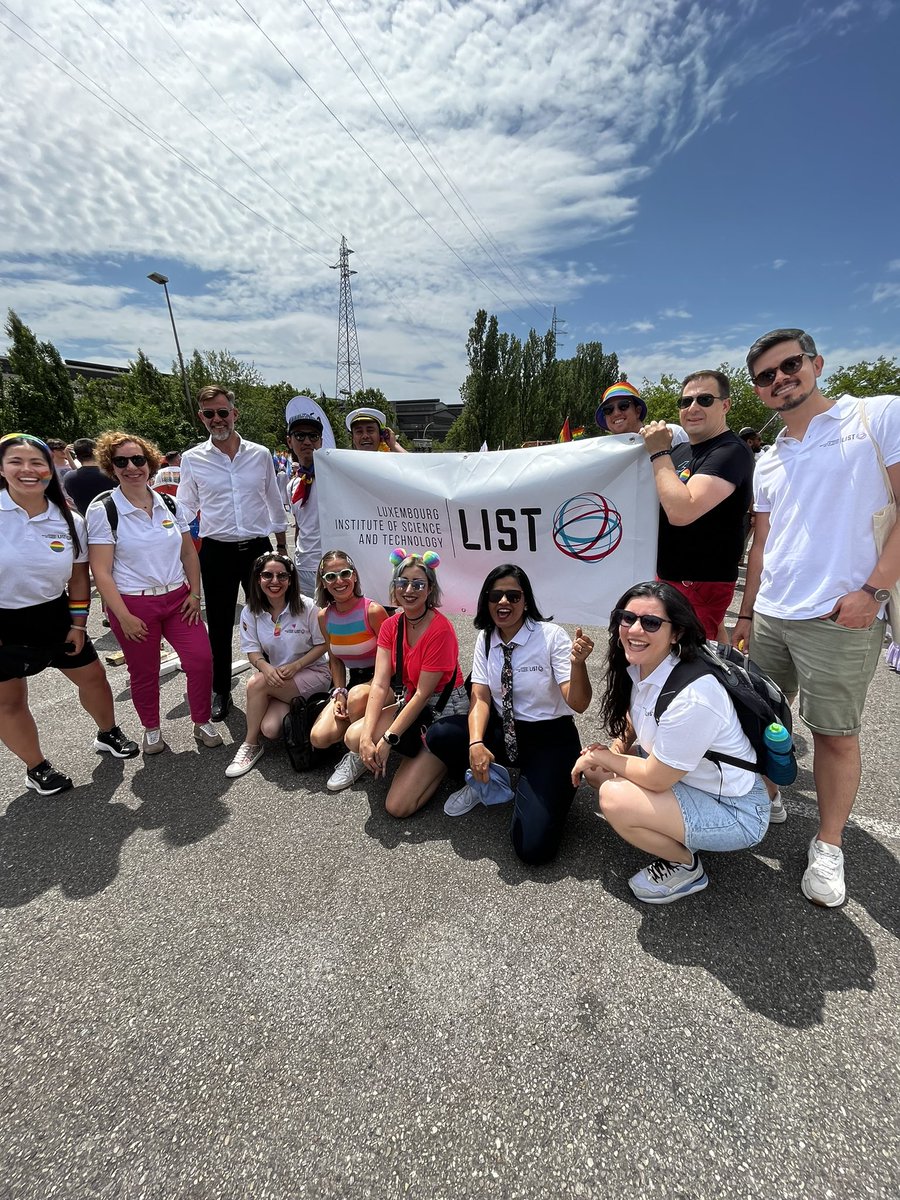LIST_Luxembourg's tweet image. #Luxembourgpride 🌈 Marching for equality and diversity! 💪🏳️‍🌈 LIST stands united with the #LGBTQI+ community, promoting inclusivity and respect for all. 

Together, we strive for a future where everyone&apos;s rights and identities are celebrated

#EqualityMarch