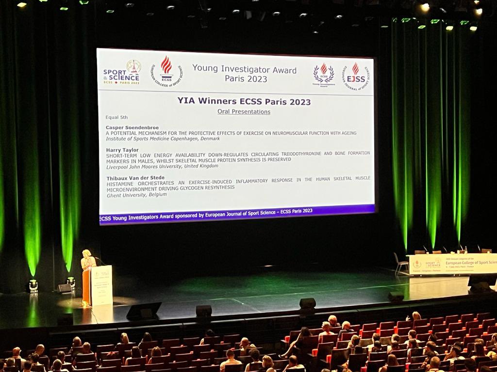 Carl Langan-Evans (@clesposci) on Twitter photo Had a brilliant week <a href="/E_C_S_S/">ECSS</a> presenting <a href="/RArmstrong1993/">Richard Armstrong</a> fantastic PhD research & watching <a href="/SamMcHaffie/">Sam McHaffie</a> showcase his great work with the <a href="/Lionesses/">Lionesses</a>, whilst very proud of <a href="/HarryTaylor93/">Harry Taylor</a> winning both #YIA & #GSSI finalist awards for his amazing work on LEA in males <a href="/LJMUSportSci/">LJMU Sport Science</a> Had a brilliant week <a href="/E_C_S_S/">ECSS</a> presenting <a href="/RArmstrong1993/">Richard Armstrong</a> fantastic PhD research & watching <a href="/SamMcHaffie/">Sam McHaffie</a> showcase his great work with the <a href="/Lionesses/">Lionesses</a>, whilst very proud of <a href="/HarryTaylor93/">Harry Taylor</a> winning both #YIA & #GSSI finalist awards for his amazing work on LEA in males <a href="/LJMUSportSci/">LJMU Sport Science</a>