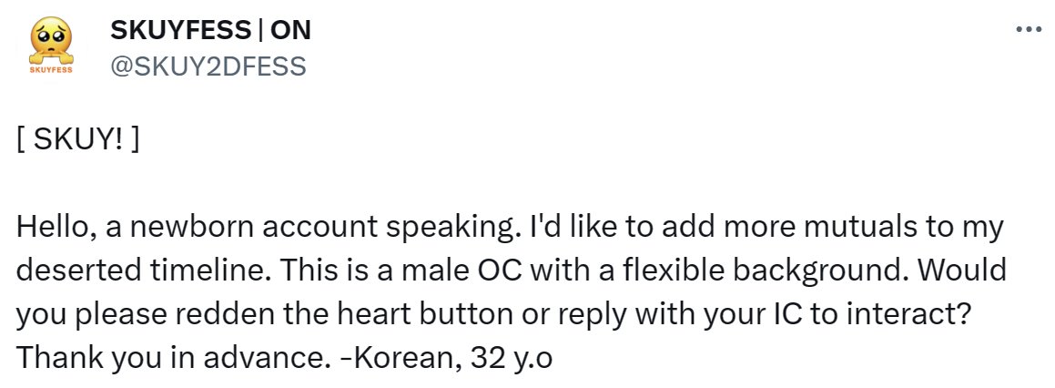 IX404VI's tweet photo. #SJ404 

Good evening. Thank you for leaving a trace under the menfess i sent. I hope we can be good friends. I'm looking forward to our interactions in the future soon. https://t.co/UsP18lOf7B