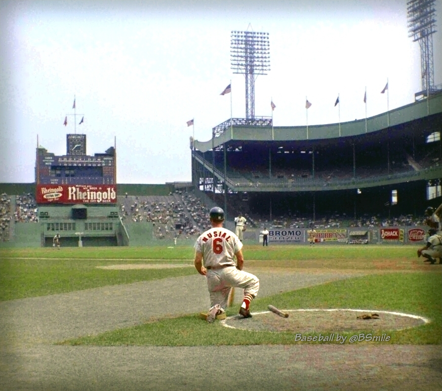 BSmile's tweet photo. Today In 1962: 41-year-old St. Louis Cardinals legend Stan Musial slams 3 home runs in a 15-1 victory vs. the New York #Mets at the Polo Grounds, NYC! #MLB #Baseball #History #STLCards https://t.co/QAkPynqGOT