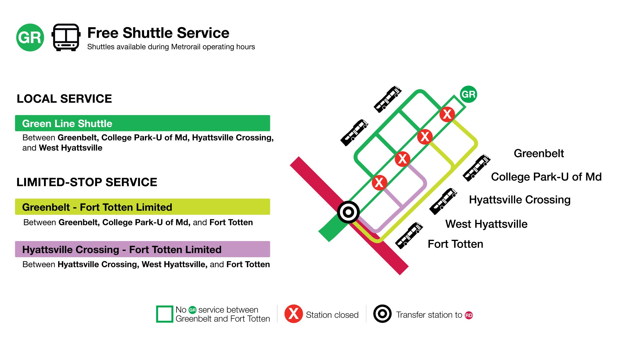 Metro Forward on Twitter "Heads up🟢Green Line customers! Greenbelt