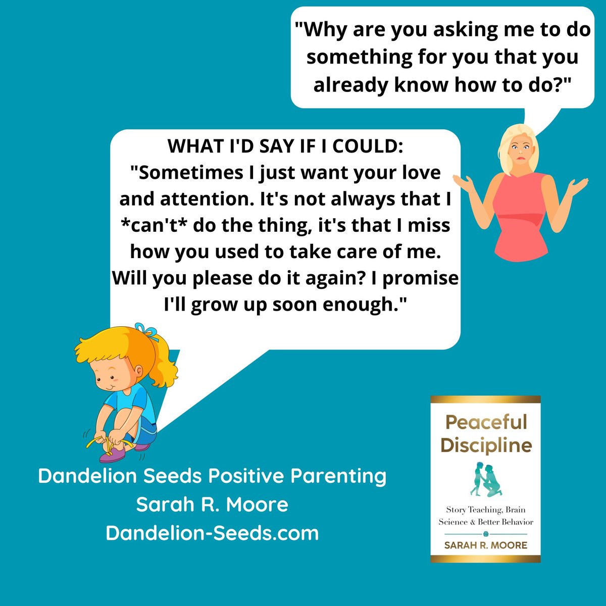 I promise you...they'll grow up soon enough. 💛