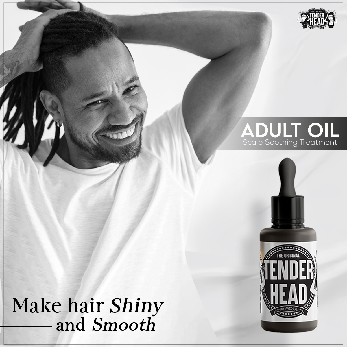 Give your hair the extra boost of nourishment and shine your way out through the crowd while speaking volume with your look. Shop today with Tender Head LLC!
.
#hairgrowth #naturalhairrocks #hairlosssolutions #dropfade #AfricanAmericans #blackmenwithstyle #blackmenshair #blackmen