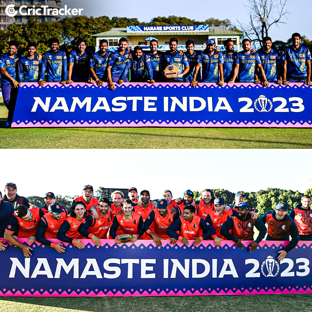 𝐍𝐚𝐦𝐚𝐬𝐭𝐞 𝐈𝐧𝐝𝐢𝐚, from Sri Lanka and Netherlands 💫

#CWCQualifiers #ICCWorldCup
