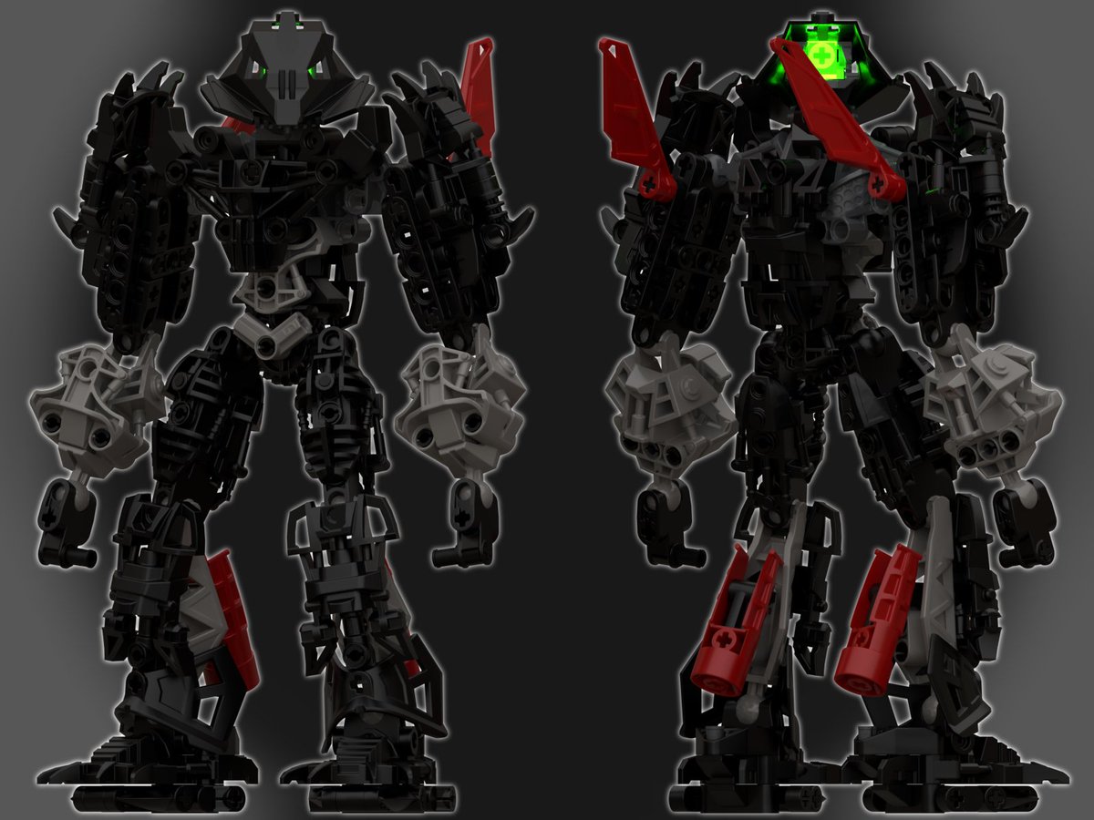 Miraider1's tweet photo. Toa Onua Mistika revamp (ver. Mirai)
+ Quake Blaster & Quake Claws
#bionicle #bioniclemoc #revamp #ver_Mirai #Stud_io #Onua https://t.co/2uYQBclZYa