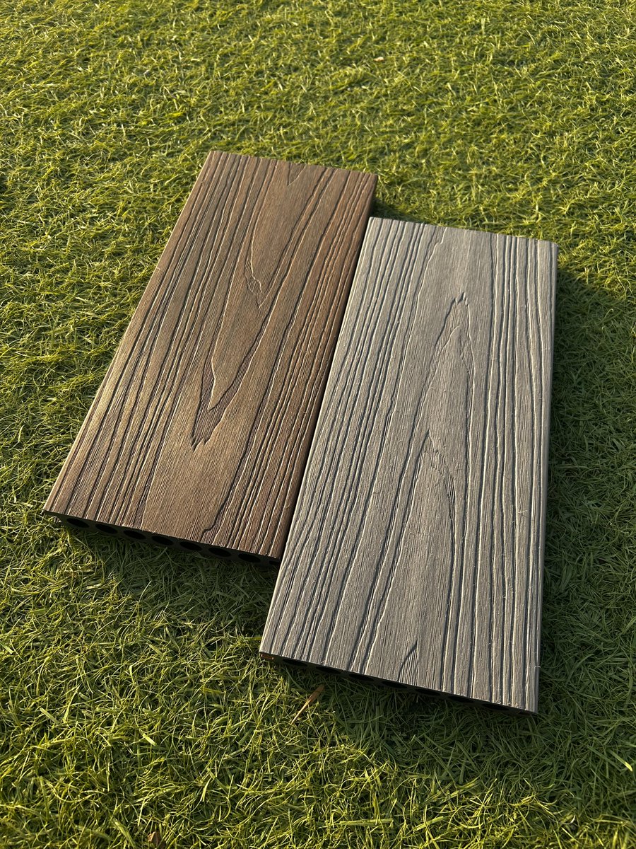 Jessica_Yocret's tweet image. Co-extrusion WPC Decking.
Size: 142*22 and 146*22 in hollow and 139*23 in solid.
Very nice surface and closed the nature wood, no plastic feeling.
Whatsapp&amp;amp;Wechat: 0086 187 6584 6683
Email:yocret602@jnyocret.com
yocretwpcdecking.com
#wpcdecking
#wpcoutdoordecking
#wpcdeck