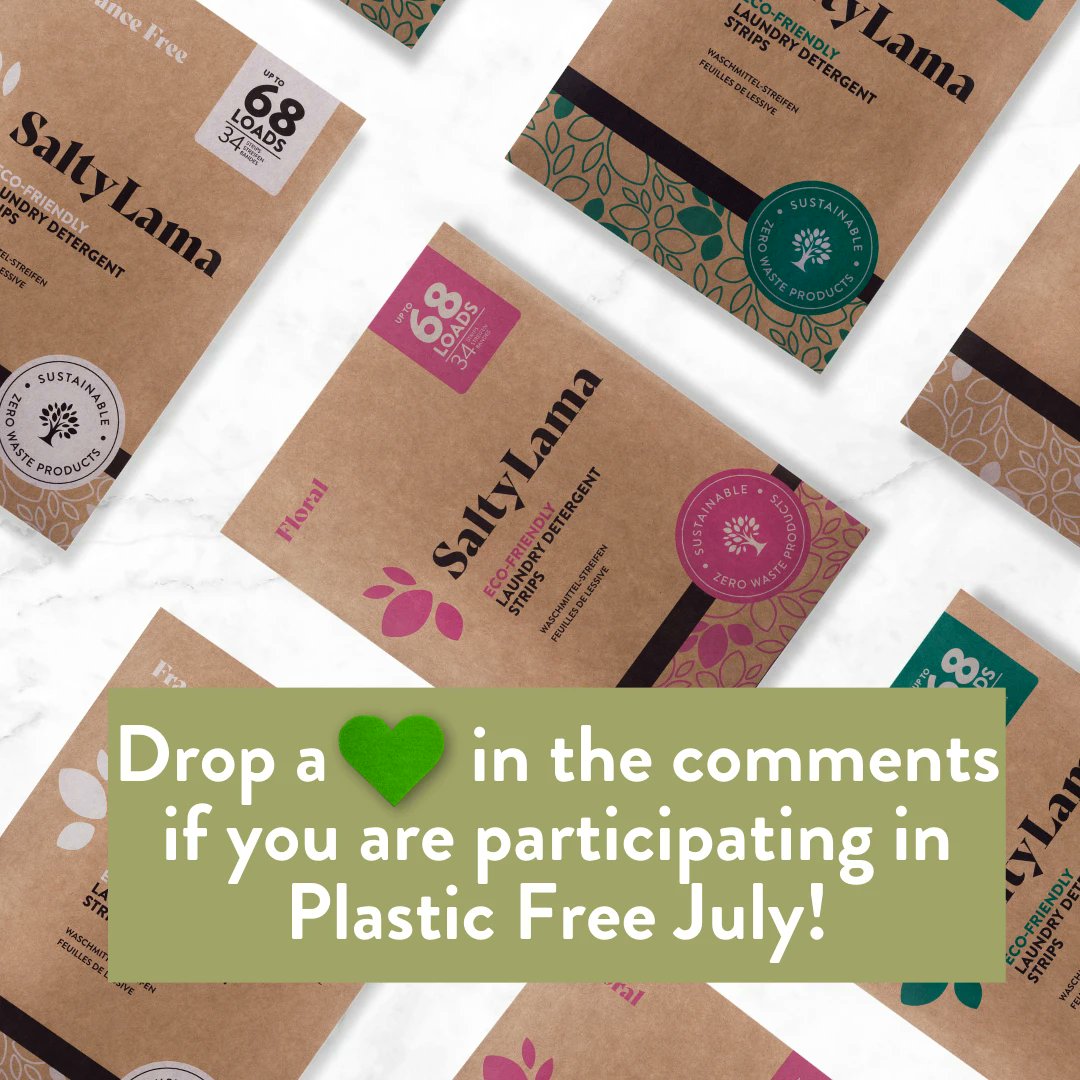 At SaltyLama, our commitment to sustainability goes beyond just words - we act on it every day. And, now, we're urging you to do the same! It's not just about doing laundry - it's about washing away habits that harm our planet. Remember, the difference starts with YOU. 🌊👕♻️