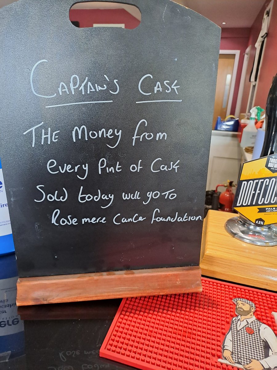 The View (@theview2022) on Twitter photo Today is captains day. A big thank you to <a href="/ThreeBsBrewery/">Three B's Brewery</a> for donating a cask. So for every pint sold that money will go direct to <a href="/RosemereCF/">Rosemere Cancer Foundation</a>. If you fancy a pint feel free to come down and have a pint Today is captains day. A big thank you to <a href="/ThreeBsBrewery/">Three B's Brewery</a> for donating a cask. So for every pint sold that money will go direct to <a href="/RosemereCF/">Rosemere Cancer Foundation</a>. If you fancy a pint feel free to come down and have a pint