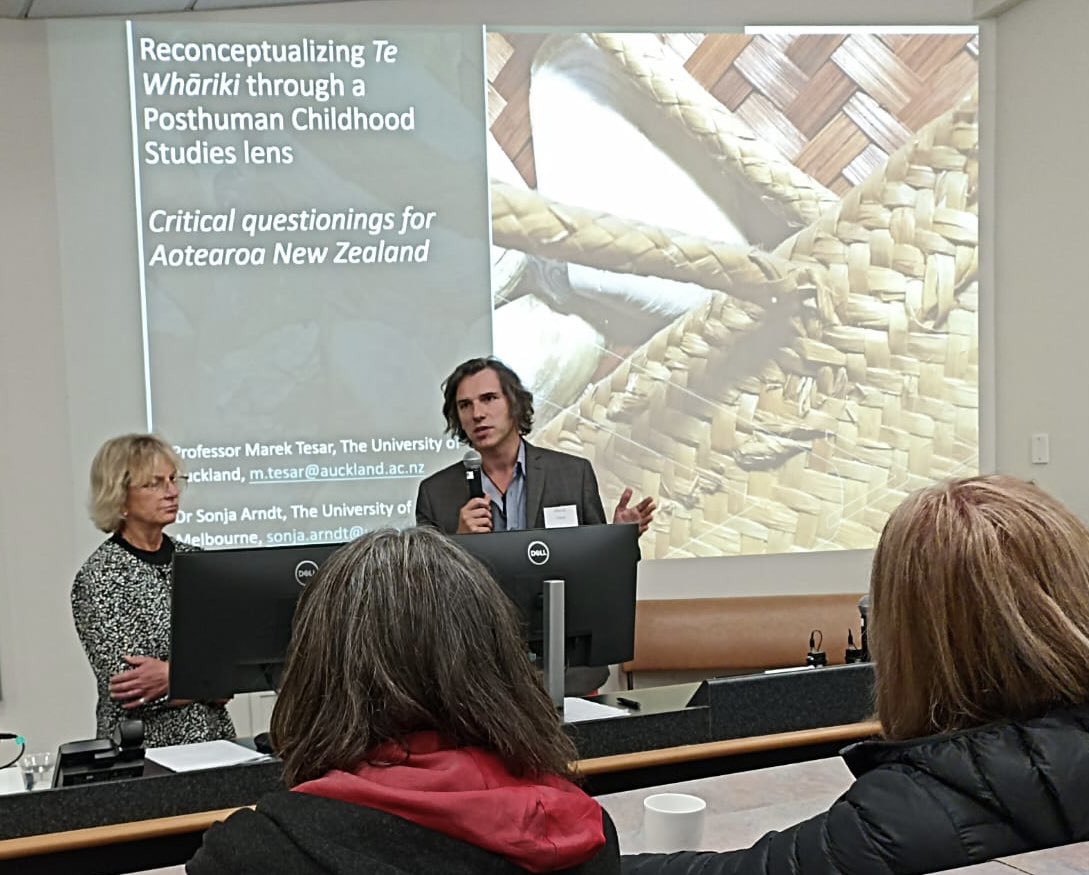Marek Tesar (@drmarektesar) on Twitter photo Honoured to deliver keynote with <a href="/skarndt/">Sonja Arndt</a> at the 30th Anniversary Te Whariki conference this weekend Honoured to deliver keynote with <a href="/skarndt/">Sonja Arndt</a> at the 30th Anniversary Te Whariki conference this weekend