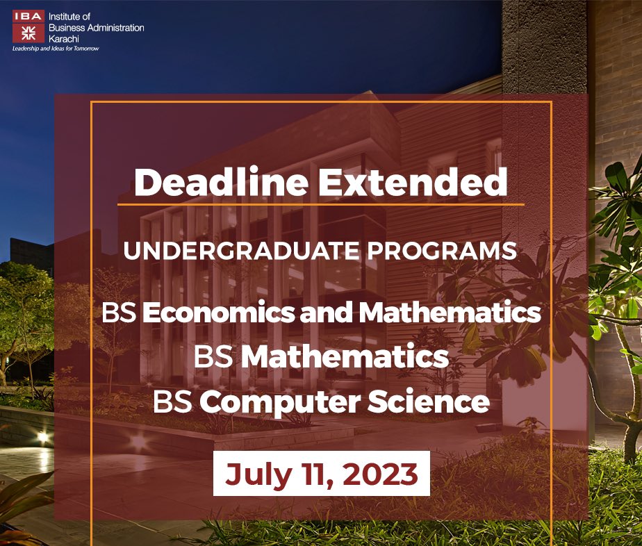 IBA Karachi On Twitter DEADLINE EXTENDED Last Chance To Submit Your iba-karachi-on-twitter-deadline-extended-last-chance-to-submit-your