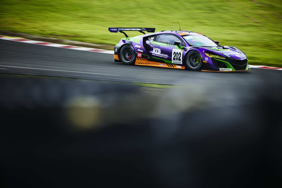 ST-XクラスのEVA RT TEST TYPE‐01 KCMG NSX GT3📸 エヴァンゲリオン